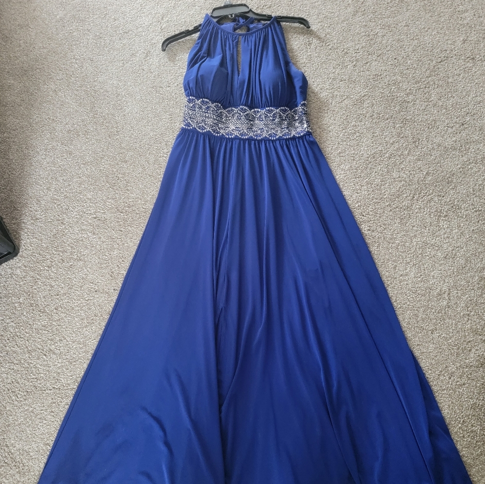 Long Royal Blue Dress